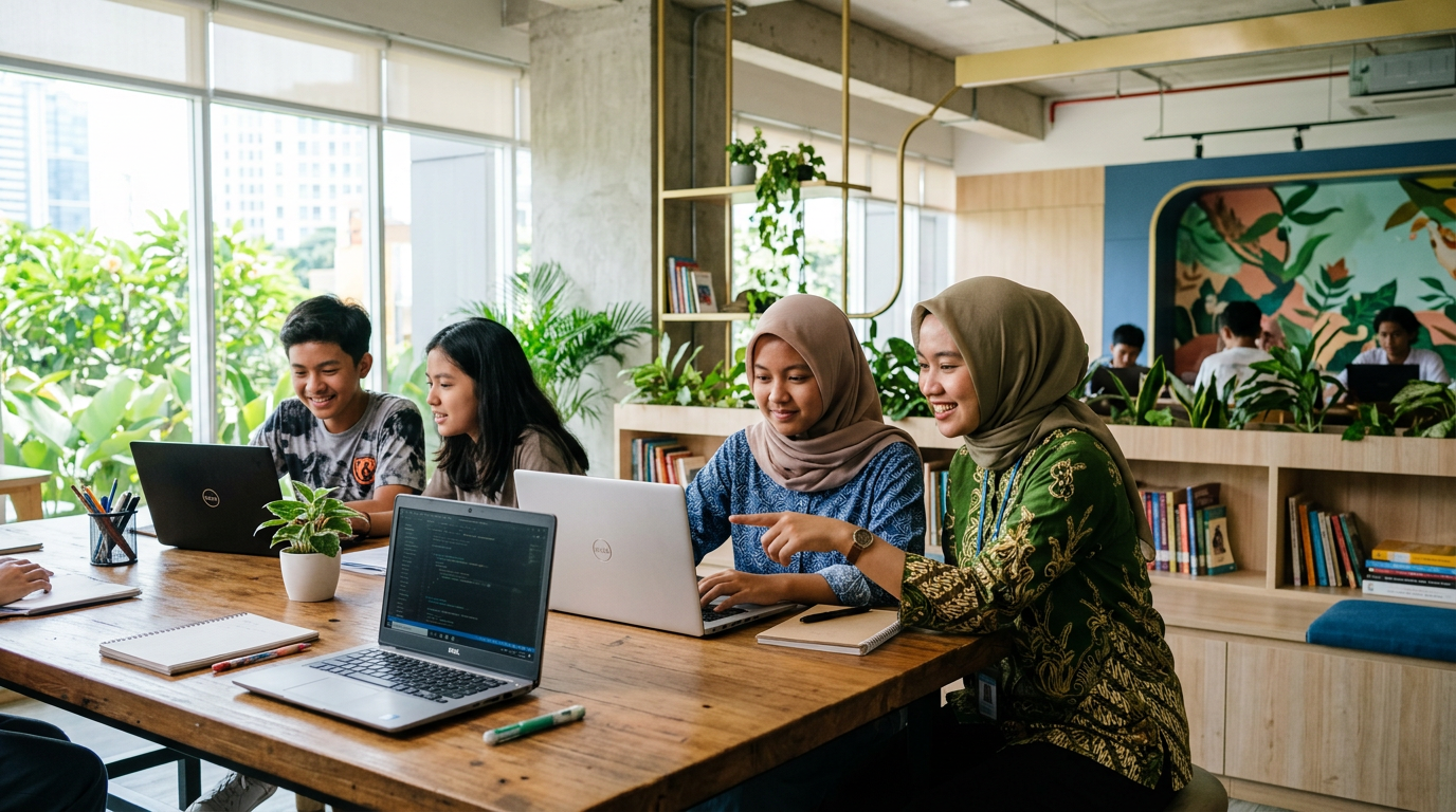 Pendampingan pendidikan anak yatim oleh LIVE SYDNEY 3D